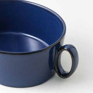 La Mesa stoneware oven to table small pot, blue 23.8*14.9*7.5 cm