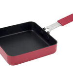 Non Stick Square Frypan with Silicone Handle image number 1