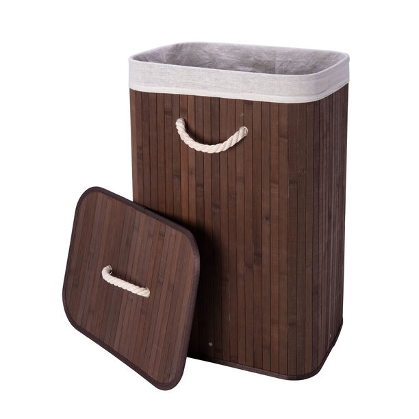 Bamboo Hamper Brown image number 2