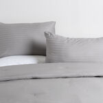 Ambra 3pcs cotton comforter set 250*260 cm, grey image number 1