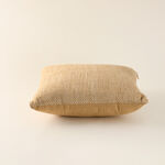 Cottage Jacquard Jute Cotton Cushion, Beige 45*45Cm image number 1