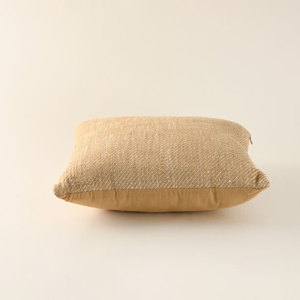 Cottage Jacquard Jute Cotton Cushion, Beige 45*45Cm image number 1