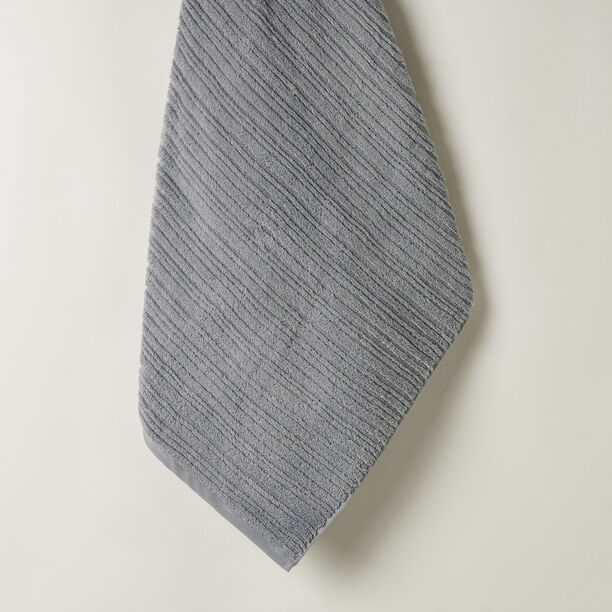 Boutique Blanche jacquard cotton bath towel, blue, 140*70cm image number 2