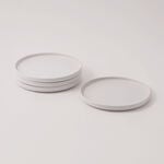 La Mesa 4pcs porcelain dinner plate set, white 27*27*2.5 cm image number 0