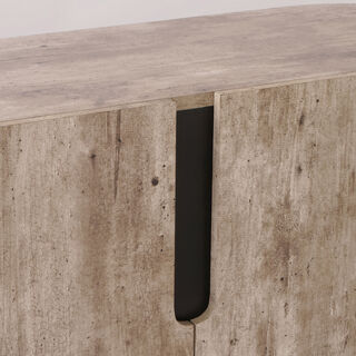 خزانة طاولة هومز بأرجل معدنية 120*40*75سم