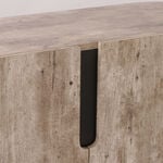 خزانة طاولة هومز بأرجل معدنية 120*40*75سم image number 2