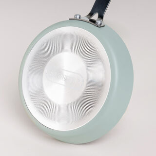 2Pcs Mini Set Frypan + Sauce Pan Green