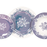 Pearl Violet 18 Pcs Dinner Set image number 0