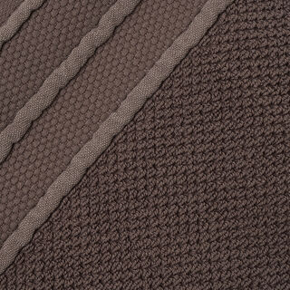 Boutique Blanche jaquard cotton hand towel, brown, 100*50cm