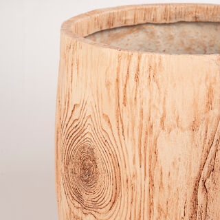 Wood planter