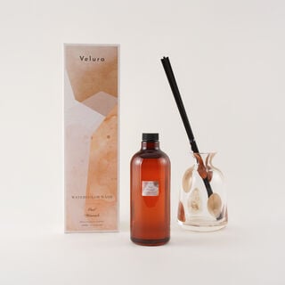 هومز موزع عطور زجاج مع أعواد، رائحة العود المعدني 950 مل