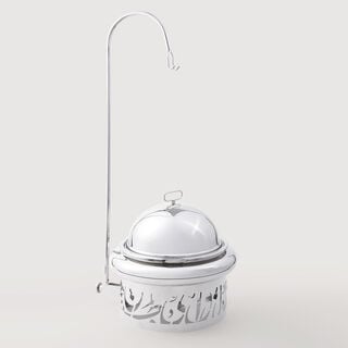 Marjan Collection La Mesa Chafing Dish Nickel Plated, 40*34*76 cm
