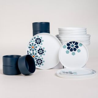 Oumq 18 Pieces Dinner Set