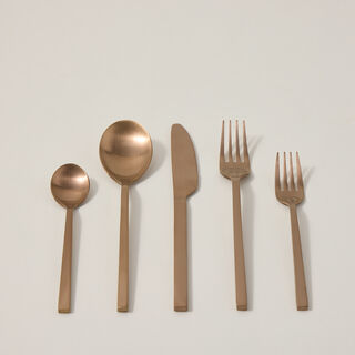 20 PCS CUTLERY SET ROSE GOLD