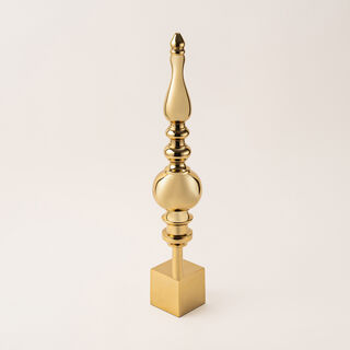 Gold metal Ramadan decoration 10*10*66 cm