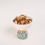 Dallaty white & green nut bowl 17.5*16.5*14.2 cm image number 2