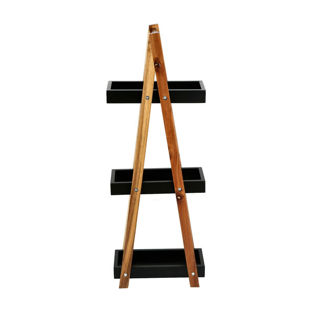 Wooden And Metal Shelf image number 2