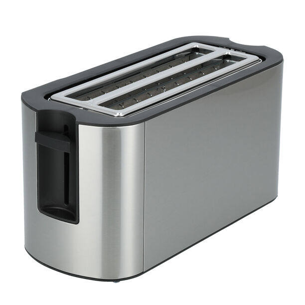 Alberto plastic black silver toaster 1250 1500W image number 1