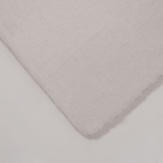 كوتاج دعاسة حمام فرو صناعي بوليستر، أوف وايت 50*80*4.5 سم