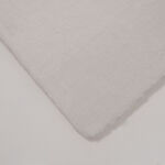 كوتاج دعاسة حمام فرو صناعي بوليستر، أوف وايت 50*80*4.5 سم image number 1