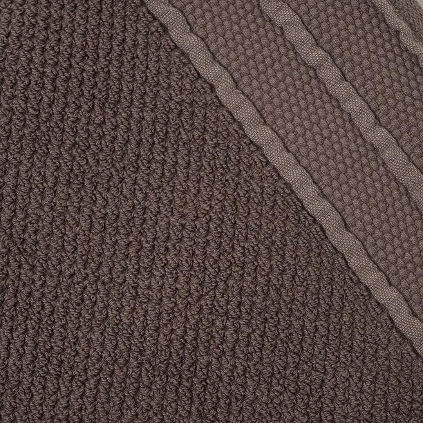 Boutique Blanche jaquard cotton bath towel, brown, 140*70cm image number 3