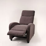 Cottage push back recliner casey dark gray 69*93*100cm image number 1