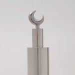 Homez Ramora Collection Lantern, Silver, 11*11*47 Cm image number 1