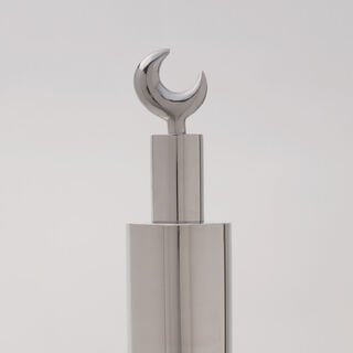 Homez Ramora Collection Lantern, Silver, 11*11*47 Cm