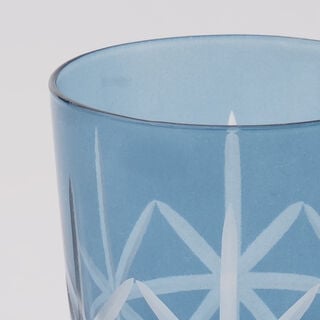 La mesa tumbler glass blue 270 ml set of 4