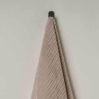 Boutique Blanche jacquard cotton bath towel, grey, 140*70cm