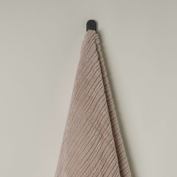 Boutique Blanche jacquard cotton bath towel, grey, 140*70cm image number 1