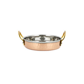  Heavy Fry Pan copper and stainless steel 1 portion 400Ml