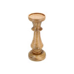 Tapper Candle Holder Wood  11.3*25.6 cm image number 2