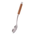 Alberto Stainless Steel Cooking Spoon Withe Wooden Handle image number 1
