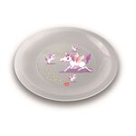 Snips flat plate unicorn 23.5*1.5cm, multicolor image number 1