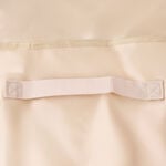 Homez polyester patio set cover with pvc coating, beige 220*160*90 cm image number 0