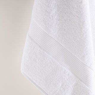 Boutique Blanche White Egyptian Cotton Luxury Hand Towel, 90*50 Cm