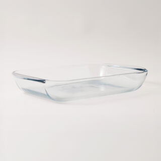 Anchor hocking clear glass baking dish 3.78ltr
