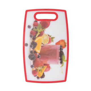 Alberto Plastic Printed Cutting Board Smoothy Design