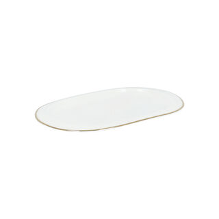 La Mesa gold bone porcelain dinner set 47 pcs