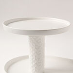 Safa'a white porcelain cake stand cake stand 51*45*39 cm image number 4
