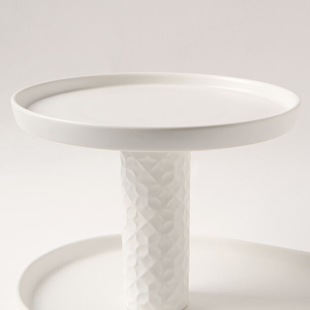 Safa'a white porcelain cake stand cake stand 51*45*39 cm image number 4