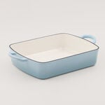 Alberto enameled cast iron roaster, blue 33*25*7.5cm image number 0