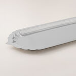 La Mesa Metal Serving Tray 60*23*2Cm, Silver image number 1