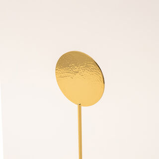 Homez wood and gold metal Ramadan decoration 9*7*30 cm