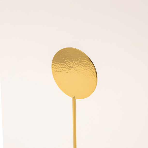 Homez wood and gold metal Ramadan decoration 9*7*30 cm image number 1
