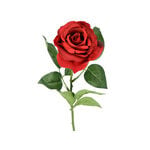 Artificial Flower Rose Red image number 1