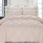 Cottage 5 Pieces Microfiber Comforter Set Emboos Emblisshed Pillow Shams King Size 250×235 Cm image number 0
