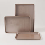 Alberto 3Pcs Baking Tray Set Carbon Steel 13,15,17" image number 6