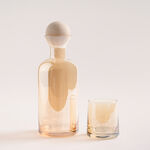 La Mesa yellow 5 pcs glassware set with bottle image number 1